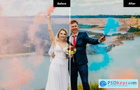 6 Color Splash Lightroom and Photoshop presets