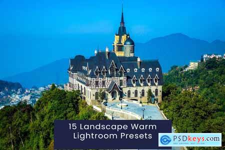 15 Landscape Warm Lightroom Presets