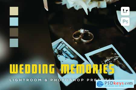 6 Wedding Memories Lightroom and Photoshop Presets