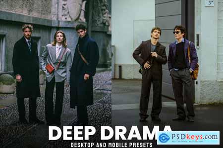 Deep Drama - Desktop and Mobile Presets