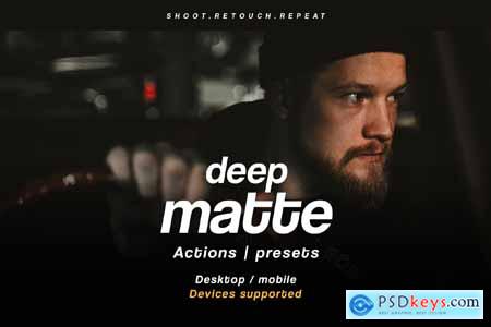 Deep Matte - Actions and Presets