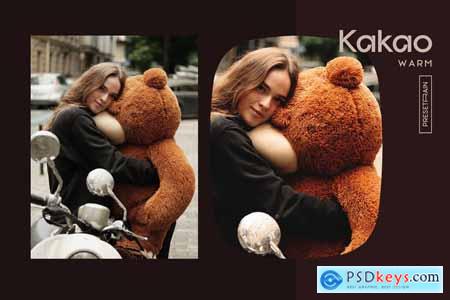 Kakao Photoshop Action and LUTs