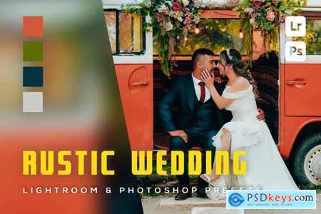 6 Rustic Wedding Lightroom and Photoshop Presets