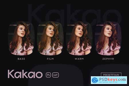 Kakao Photoshop Action and LUTs