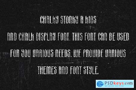 Chalky Stonky - Chalk & Kids Font