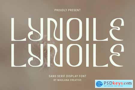 Lynoile Sans Serif Display Decorative Font