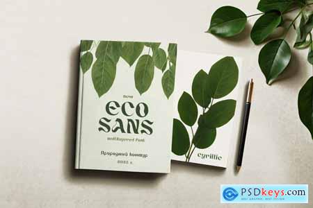 EcoSans  Minimalist Nature Font