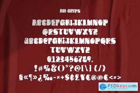 Gumbuck Font