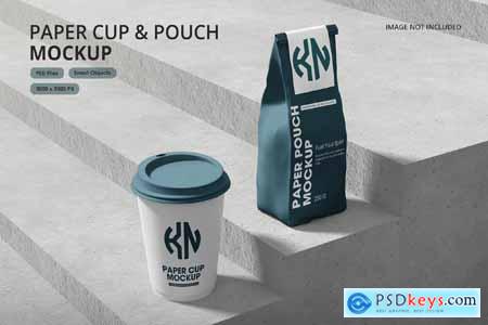 Cup & Pouch Mockup