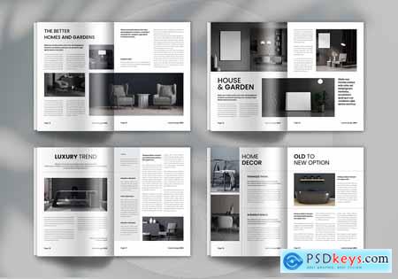 Luxury Interior Design Brochure Template