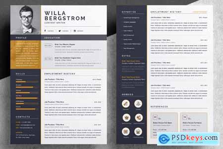 Creative Resume with Unique Design