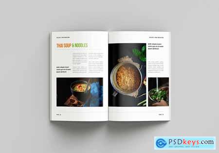 Food Magazine Template