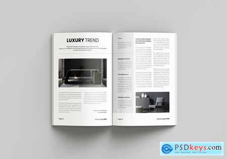 Luxury Interior Design Brochure Template