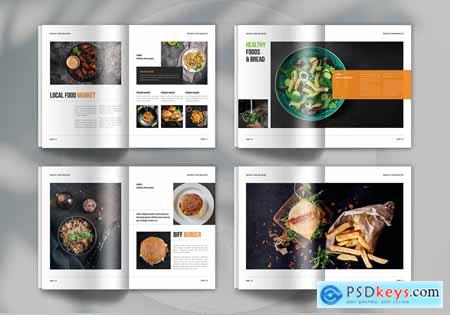 Food Magazine Template