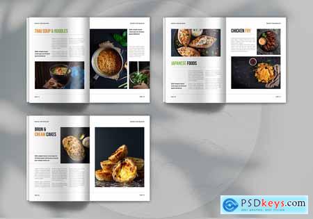 Food Magazine Template