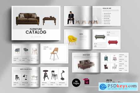 Product Catalog Template Landscape