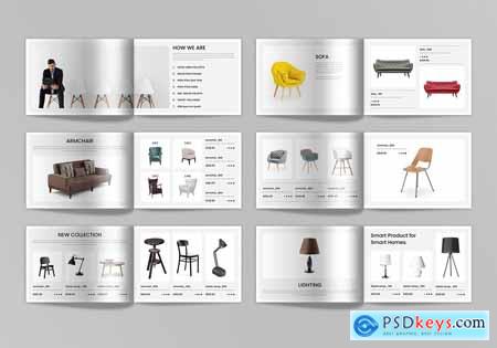 Product Catalog Template Landscape