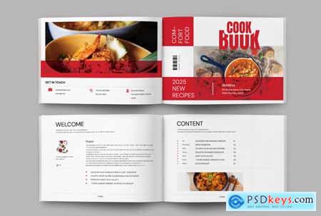 Cook Book Template Landscape