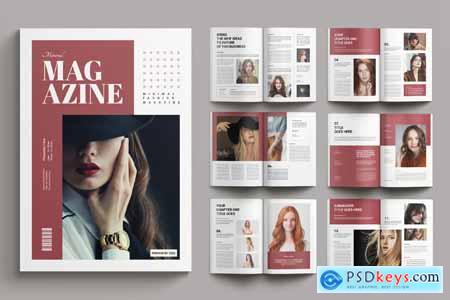 Minimal Fashion Magazine Layout W4SMCY4