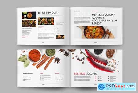 Cook Book Template Landscape