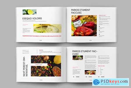 Cook Book Template Landscape