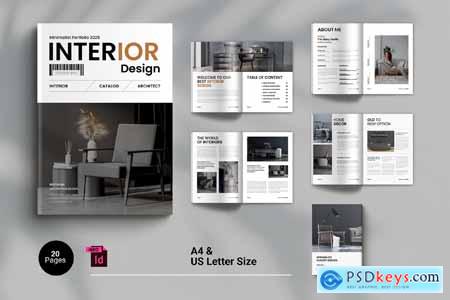 Luxury Interior Design Brochure Template