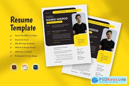 Lifecycle Creative Resume & CV Template