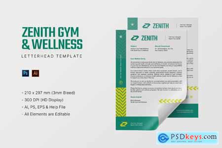 Zenith - Letterhead Template