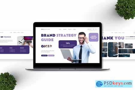 Brand Strategy Guide - Business Powerpoint Templat