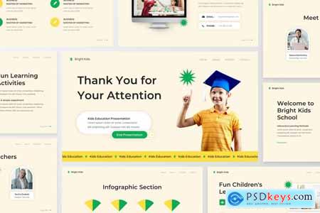 Bright Kids - Kids Education PowerPoint Template