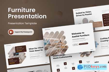 Aesthe - Furniture PowerPoint Template