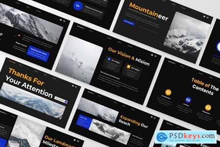 Mountaineer - Mountain PowerPoint Template