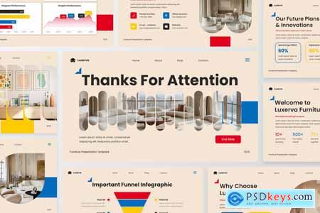 Luxerva - Furniture PowerPoint Template