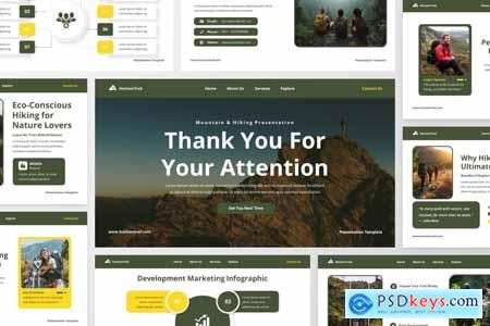 Mountain & Hiking PowerPoint Template