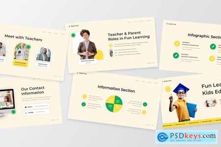 Bright Kids - Kids Education PowerPoint Template