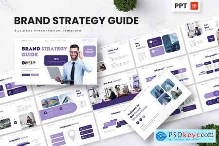 Brand Strategy Guide - Business Powerpoint Templat