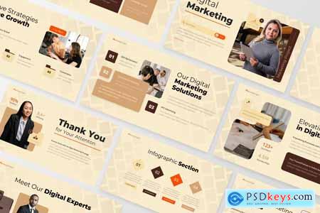 Digital Marketing PowerPoint Template