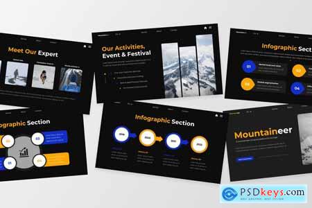 Mountaineer - Mountain PowerPoint Template