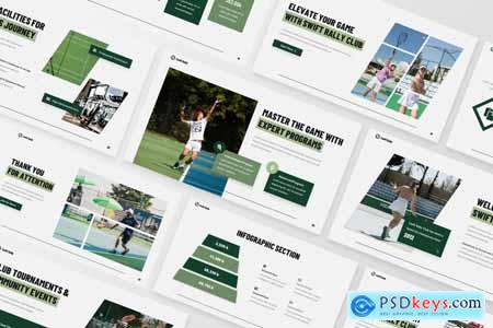 Tennis Sports PowerPoint Template