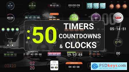 Timers And Clocks Pack 57108787