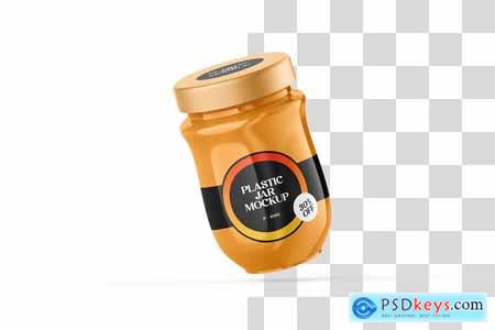 Plastic Jar Mockup