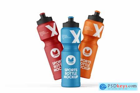 Stainless Sports Water Bottle Mockup