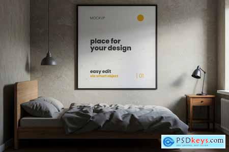 Bedroom Poster Mockups