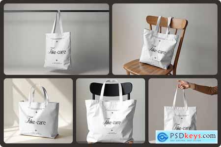 Canvas Tote Bag Mockup