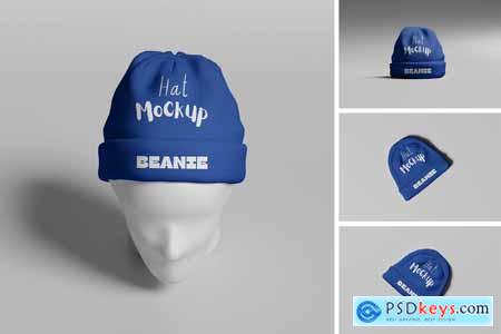 Beani Hat Mockup