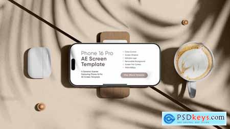 Phone 16 Pro App Preview Screen Mockup 57113108