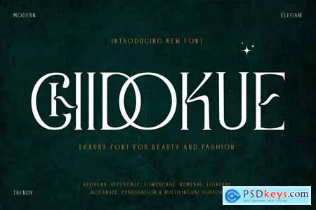 Chidokue - Luxury Serif Font