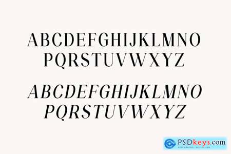 Classical Prime Nostalgic Serif Font