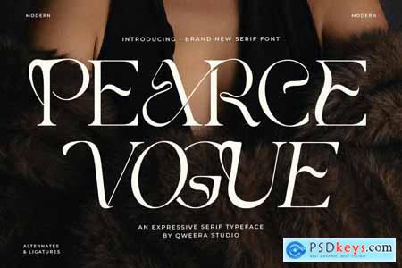 Pearce Vogue - Luxury Serif