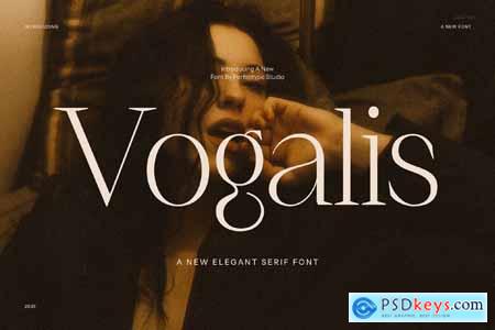 Vogalis Minimalist Serif Font